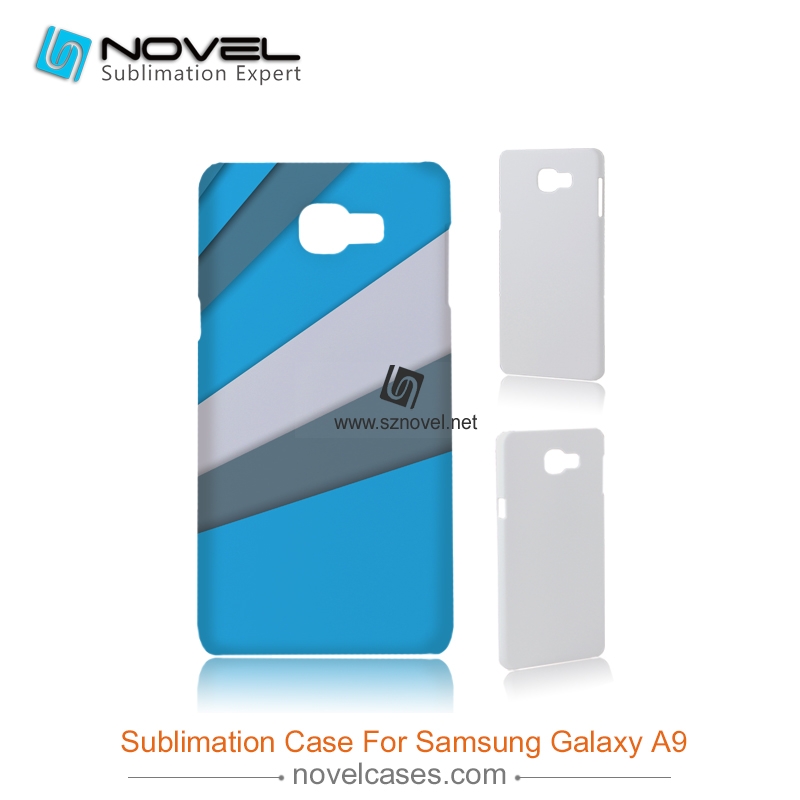 For Galaxy A9/A9 Pro Sublimation 3D Blank Plastic Phone Case
