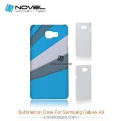 For Galaxy A9/A9 Pro Sublimation 3D Blank Plastic Phone Case
