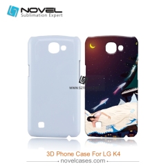 For LG K4 Sublimation Plastic 3D Blank Phone Case