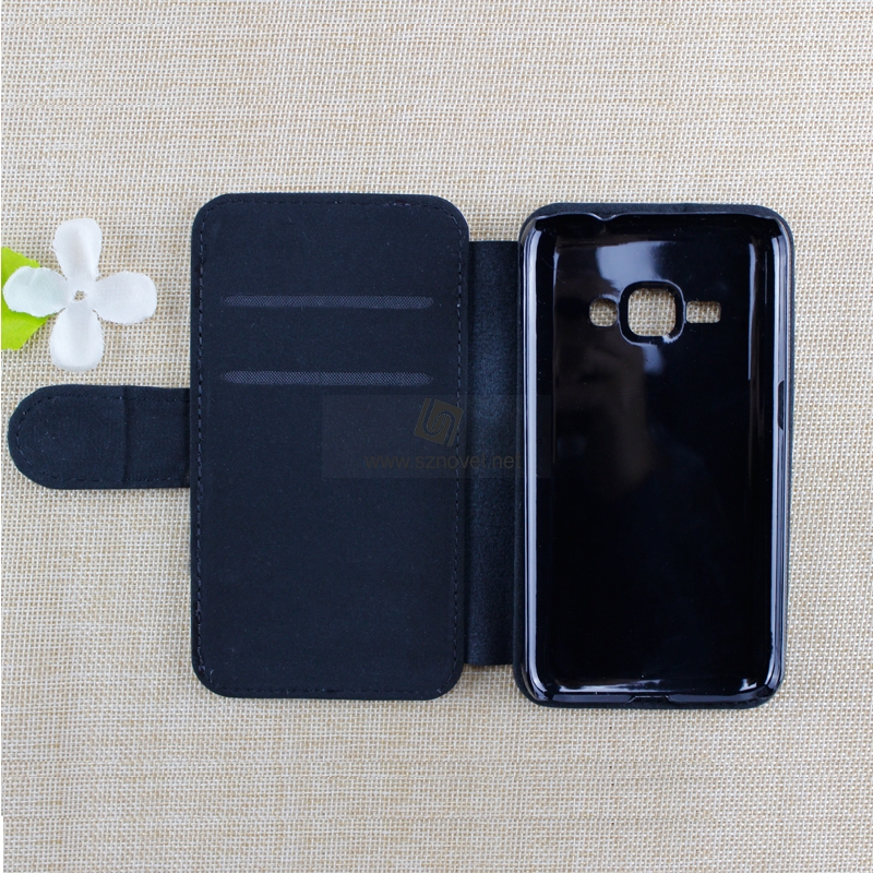2016 new sublimation custom design pu leather cases for Sam galaxy J120 (2016 model )