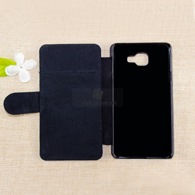 sublimation custom design pu leather cases for Sam galaxy A310(2016 A3 model )