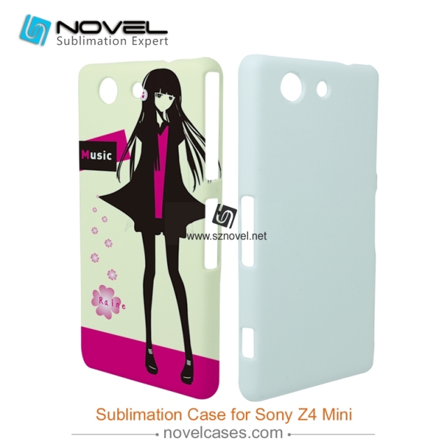 3D Sublimation Phone Case for Sony Xperia Z4 mini