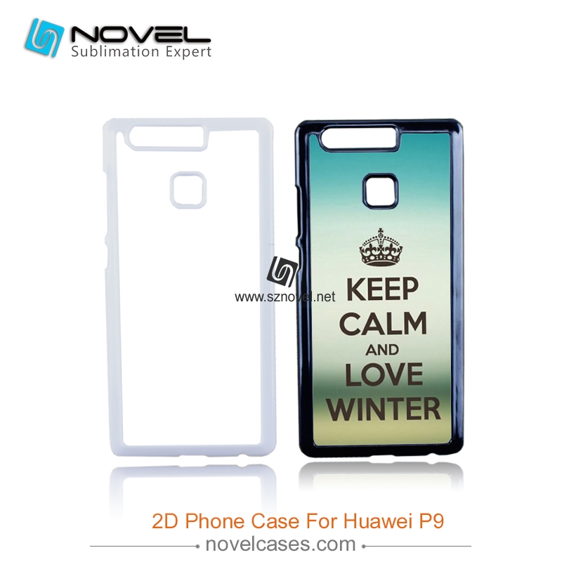 Sublimation plastic Phone cover for huawei p9