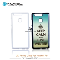 Sublimation plastic Phone cover for huawei p9