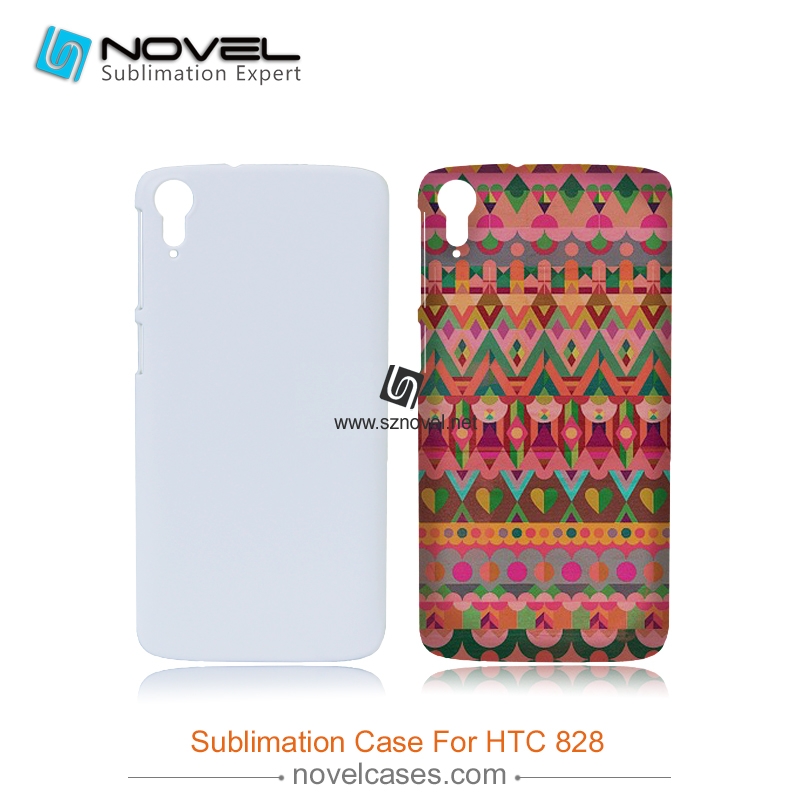 For HTC Desire 828 Blank 3D Sublimation Plastic Phone Case
