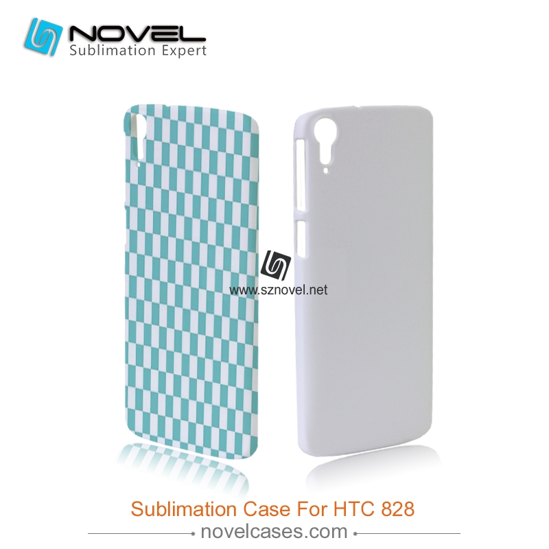 For HTC Desire 828 Blank 3D Sublimation Plastic Phone Case