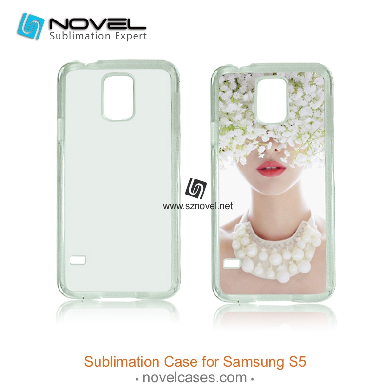 Sublimation plastic  Phone Case for Sam galaxy s5