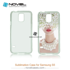 Sublimation plastic  Phone Case for Sam galaxy s5