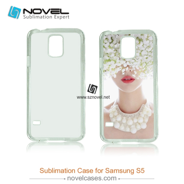 Sublimation plastic  Phone Case for Sam galaxy s5