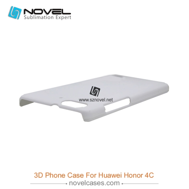 For Honor 4C/C8818 Sublimation 3D Blank Plastic Phone Case