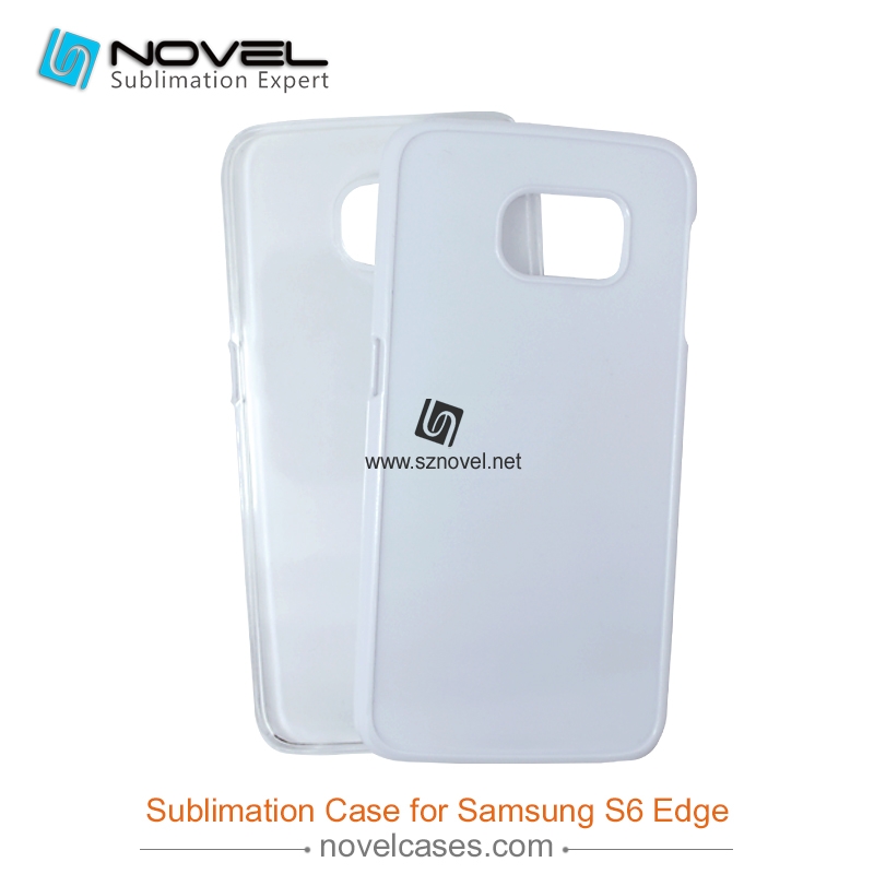 Sublimation Plastic  Phone Case for Sam Galaxy S6 Edge