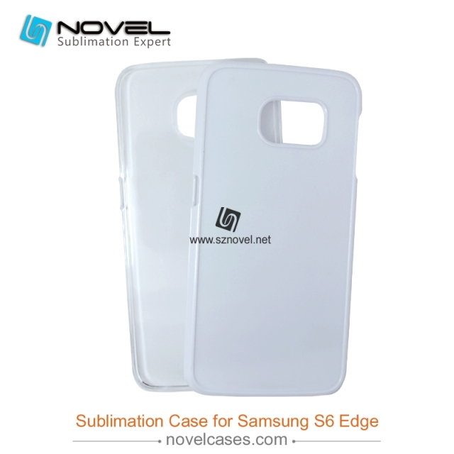 Sublimation Plastic  Phone Case for Sam Galaxy S6 Edge