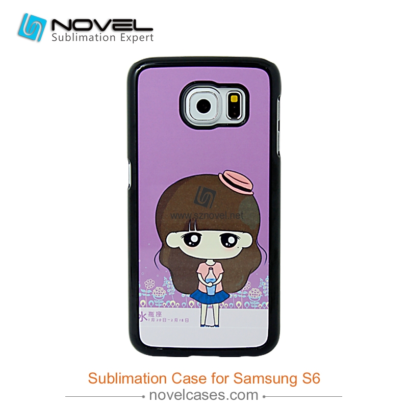 Sublimation Plastic Phone Case for Sam Galaxy S6