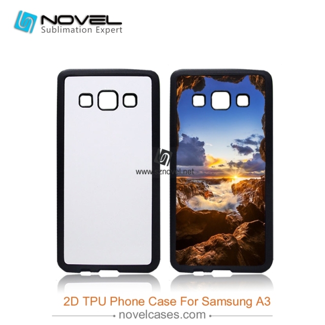 2D Sublimation tpu Phone Case for SAM galaxty A3