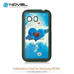 2D Sublimation plastic Phone Case for Sam Galaxy S5360