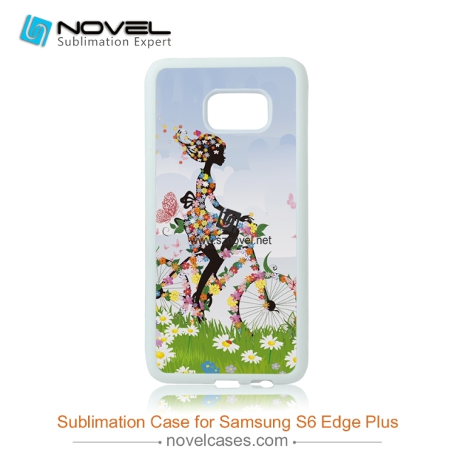 Sublimation rubber Phone Case for Sam Galaxy S6 Edge Plus