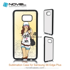 Sublimation rubber Phone Case for Sam Galaxy S6 Edge Plus