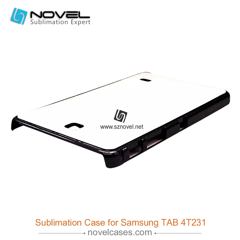 2D Sublimation plastic Phone Case for Sam Galaxy Tab 4, T231