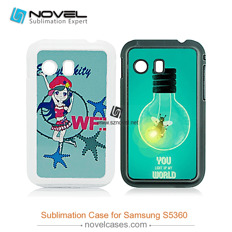 2D Sublimation plastic Phone Case for Sam Galaxy S5360