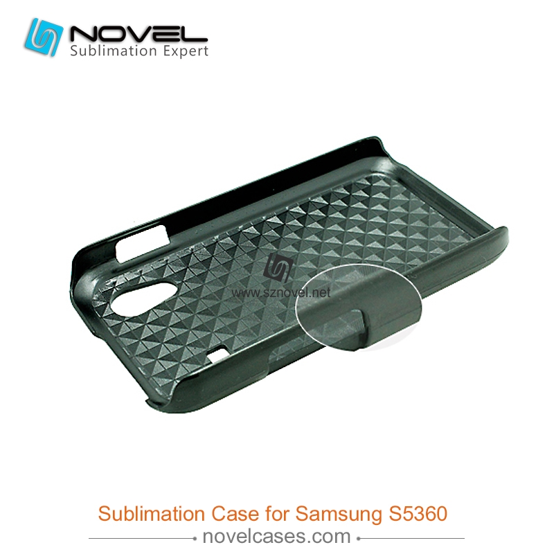 2D Sublimation plastic Phone Case for Sam Galaxy S5830