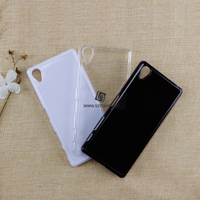 2D plastic sublimation phone cover  for sony x