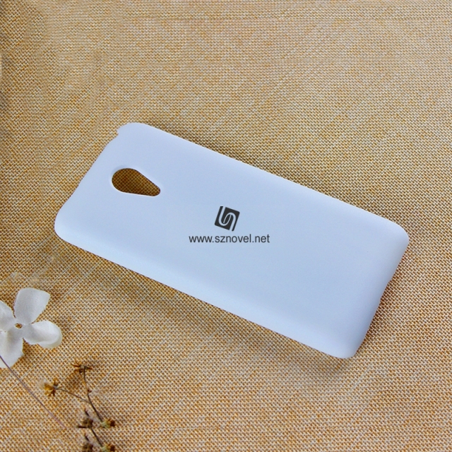 For Meizu Meilan Note DIY Sublimation 3D Plastic Blank Phone Cover