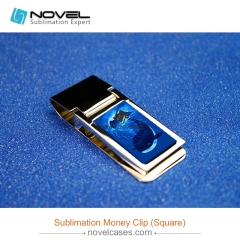 DIY Sublimation money clip, Squre shape