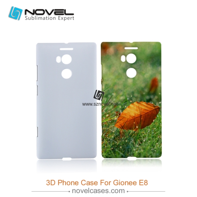 For Gionee Elife E8 Blank 3D Plastic Sublimation Phone Case