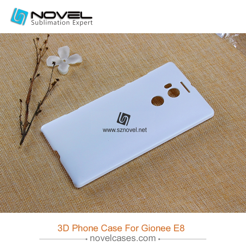 For Gionee Elife E8 Blank 3D Plastic Sublimation Phone Case