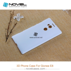 For Gionee Elife E8 Blank 3D Plastic Sublimation Phone Case