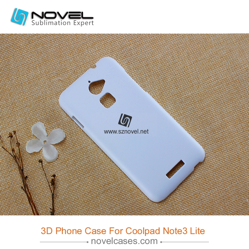 For Coolpad Note 3 Lite Sublimation Blank 3D Plastic Phone Case