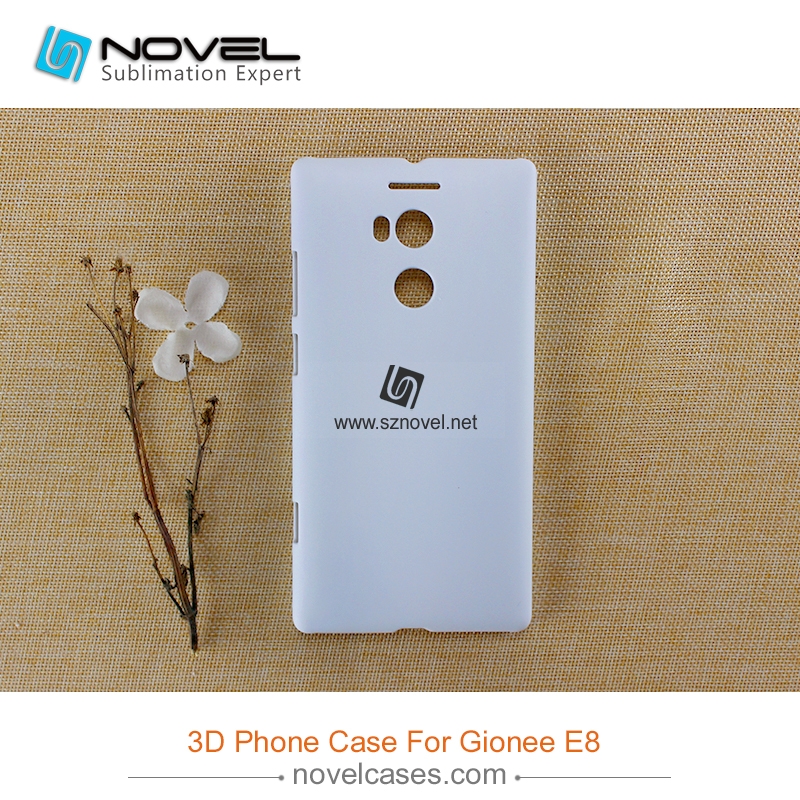 For Gionee Elife E8 Blank 3D Plastic Sublimation Phone Case