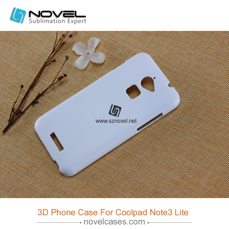 For Coolpad Note 3 Lite Sublimation Blank 3D Plastic Phone Case
