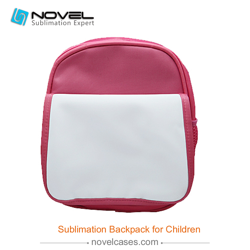 Sublimation Children Backpack with Red /Blue