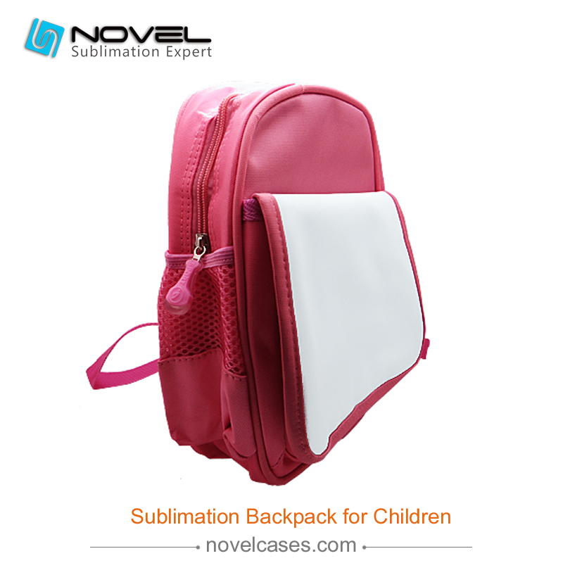 Sublimation Children Backpack with Red /Blue