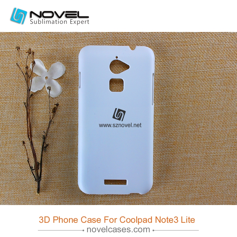 For Coolpad Note 3 Lite Sublimation Blank 3D Plastic Phone Case