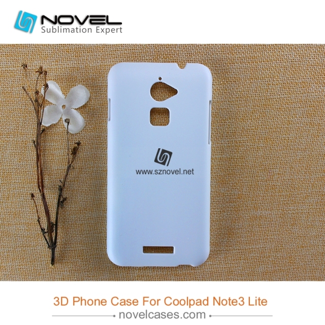 For Coolpad Note 3 Lite Sublimation Blank 3D Plastic Phone Case