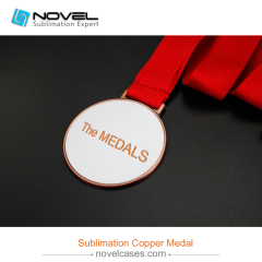 sublimation copper medal