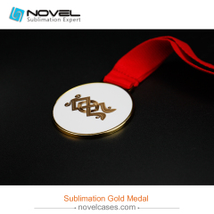 sublimation gold  medal