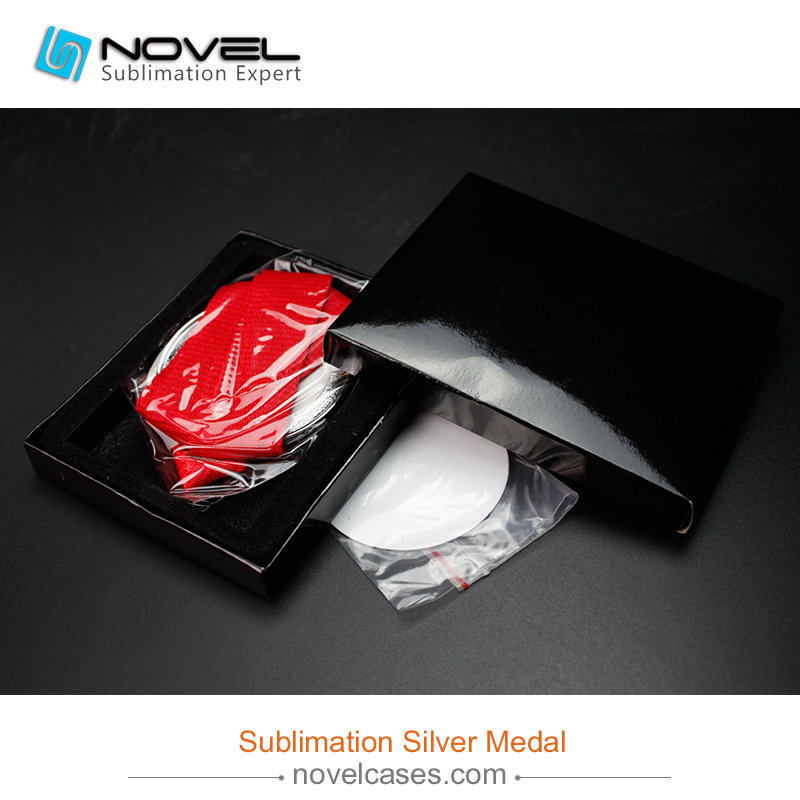 sublimation Silver Medal