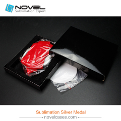 sublimation Silver Medal