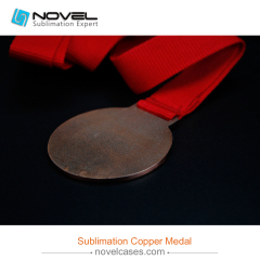 sublimation copper medal