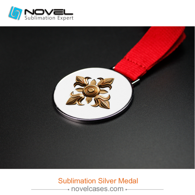 sublimation Silver Medal
