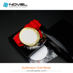 sublimation gold  medal