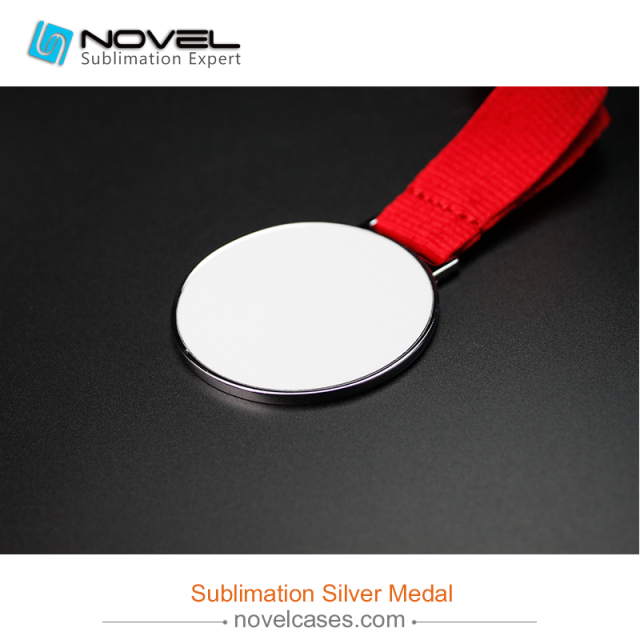 sublimation Silver Medal