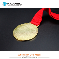 sublimation gold  medal