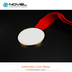 sublimation gold  medal