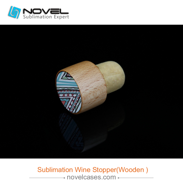 Sublimation Wooden Wine Stopper
