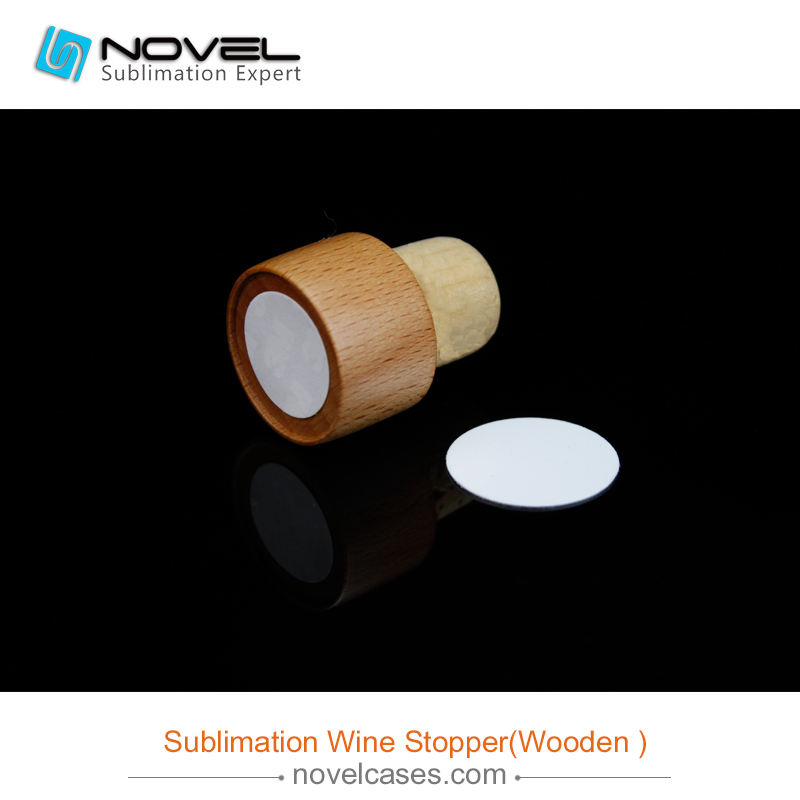 Sublimation Wooden Wine Stopper