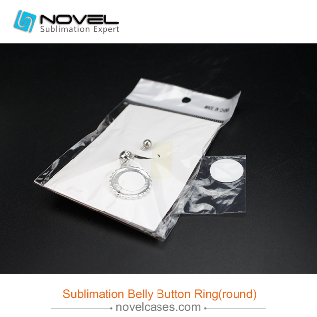 Sublimation Belly Bottom Ring, Round Shape